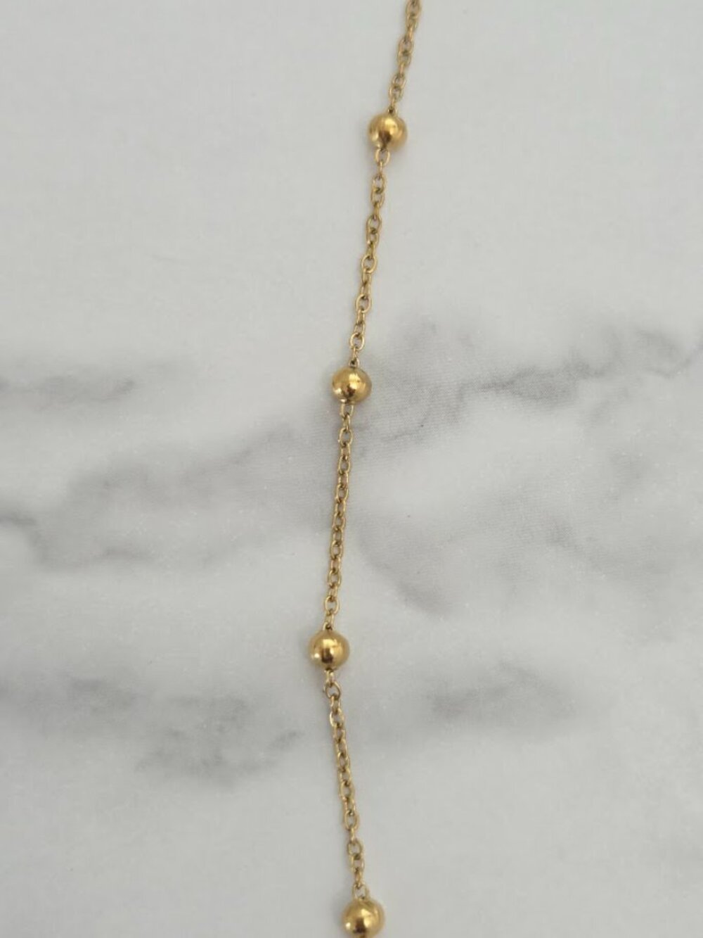 Gold Feather Pendant Necklace Dainty Satellite Chain Boho Minimalist Jewelry - Picture 5 of 14